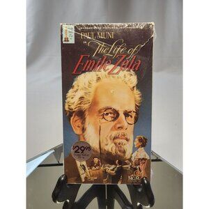 The Life Of Emile Zola VHS Tape 1937 Paul Muni